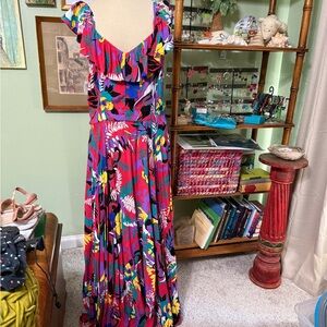 Trashy Diva Multicolor Floral Maxi Dress
